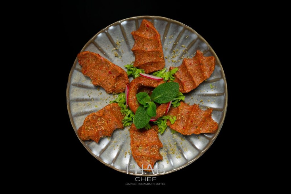 Fraki - rohes Rindfleisch & Bulgur